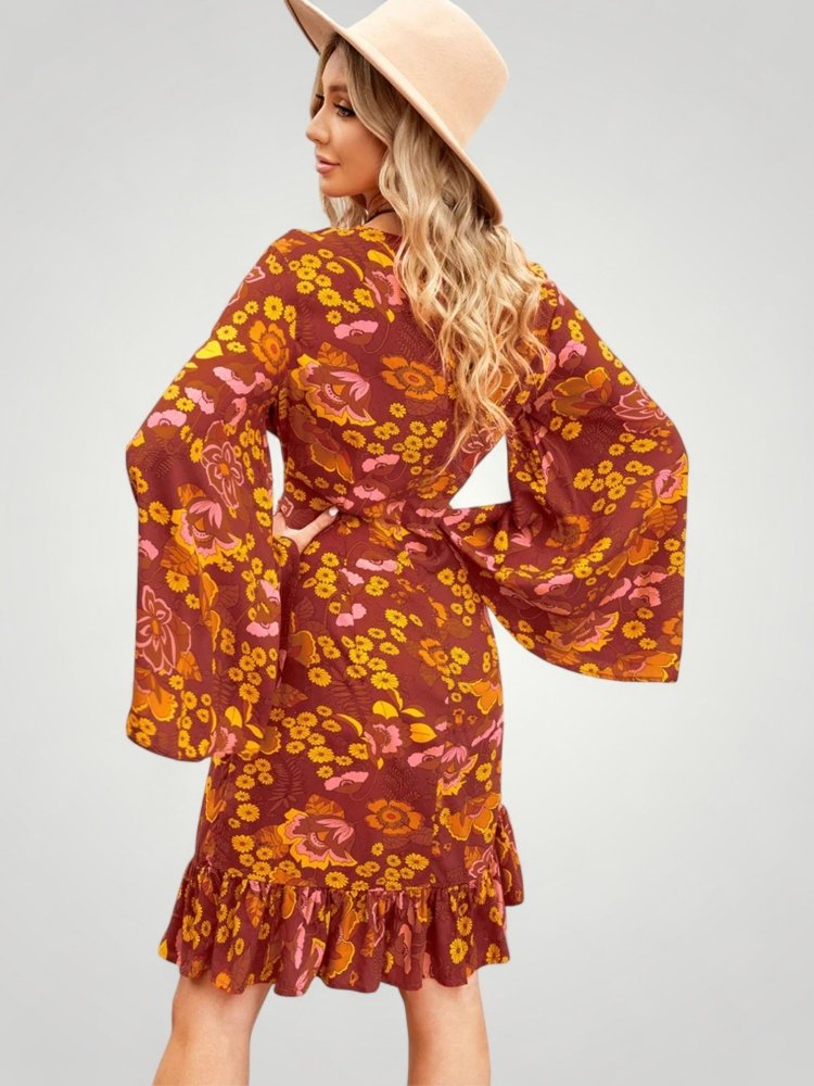 Robe Mini Boho Élégante et Confortable 3 - Mode Lumière