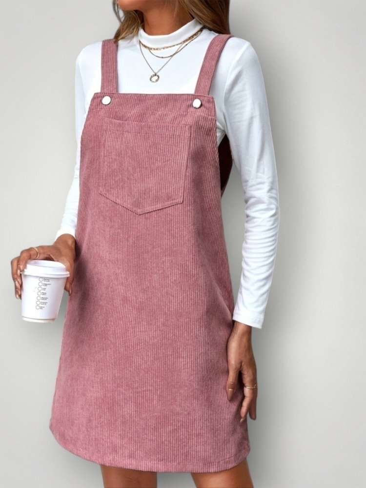 Robe Pinafore Élégante et Confortable 5