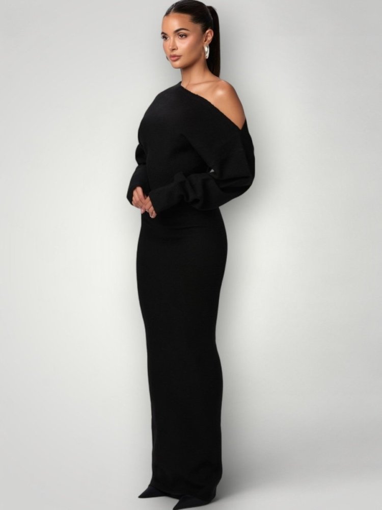 Robe Pull Femme Élégante au Confort Optimal 0