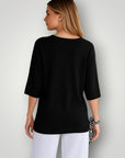 T-shirt Tricoté Confortable et Élégant 3