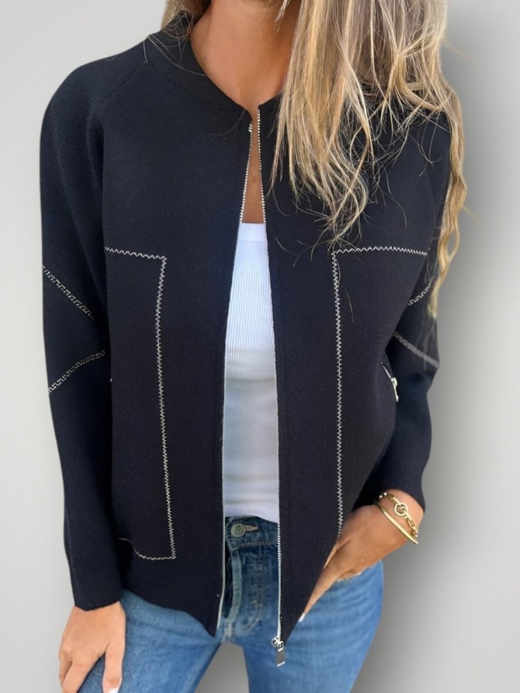 Veste Élégante Ajustée au Style Moderne 1