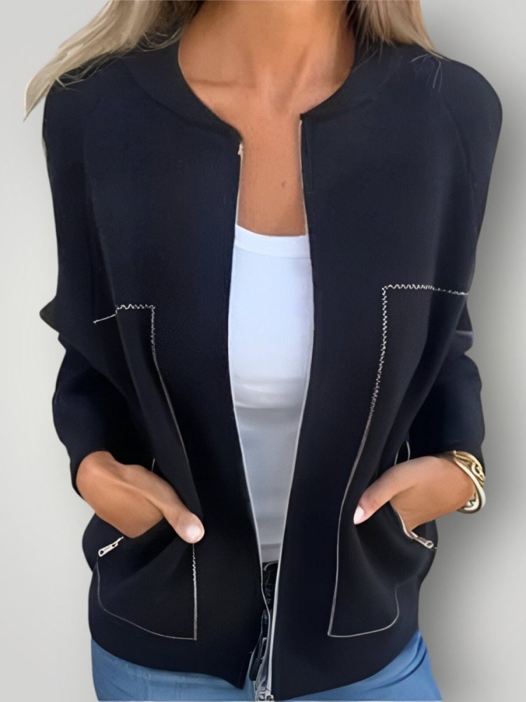 Veste Élégante Ajustée au Style Moderne 0