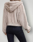 Veste Femme Hiver Confortable à Capuche 5