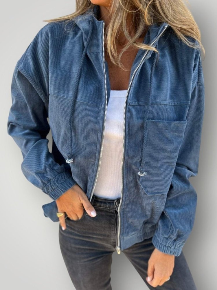 Veste Homme Élégante avec Fermeture Éclair 1